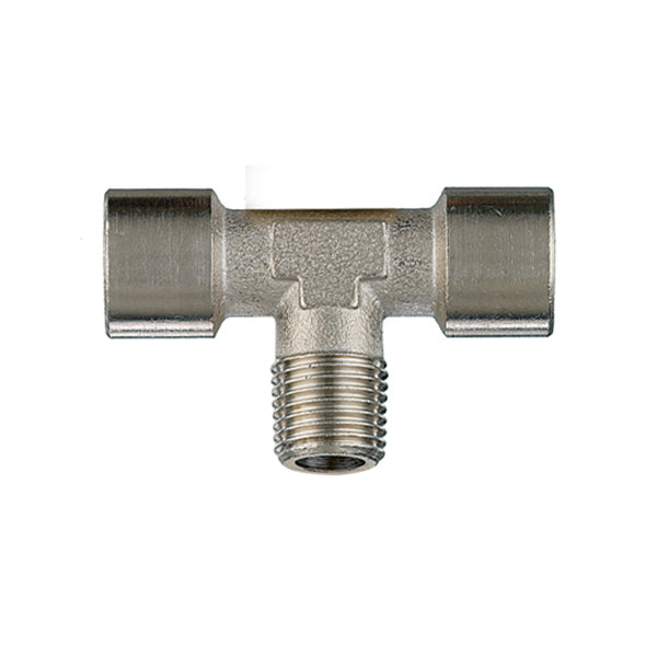 34/F FFM - Raccordo a T filettato FEMMINA/FEMMINA/MASCHIO - Raccorderia - Ani (Conf. da 10pz e 5pz) 34/F FFM - Raccordo a T filettato FEMMINA/FEMMINA/MASCHIO - Raccorderia - Ani (Conf. da 10pz e 5pz)
